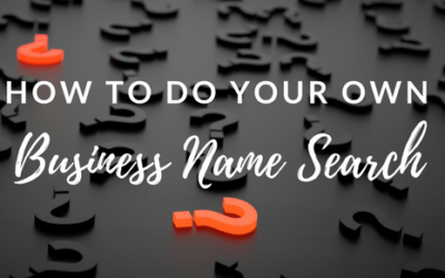 How to Do Your Own Business Name Search