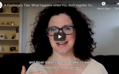 [Video] A Cautionary Tale: What happens when you don’t register your trademark