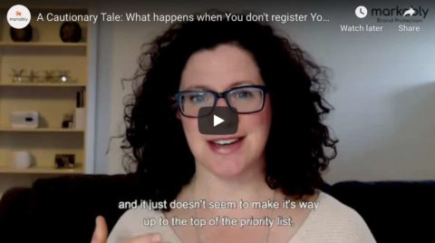 [Video] A Cautionary Tale: What happens when you don’t register your